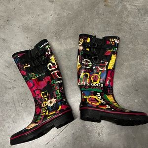 #oldschool #aldo #rainboots